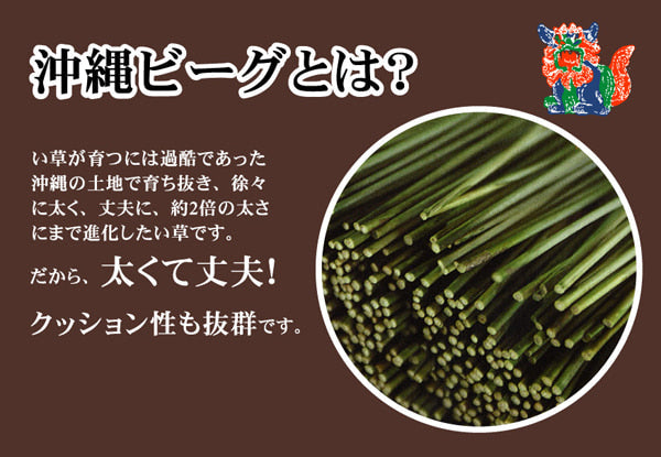 非常に希少価値の高い生地「沖縄ビーグ」を使用したネゴザ