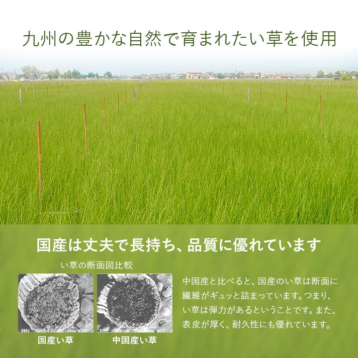 国産い草を使った置き畳 あぐら (82×164cm)×4枚+(82×82cm)