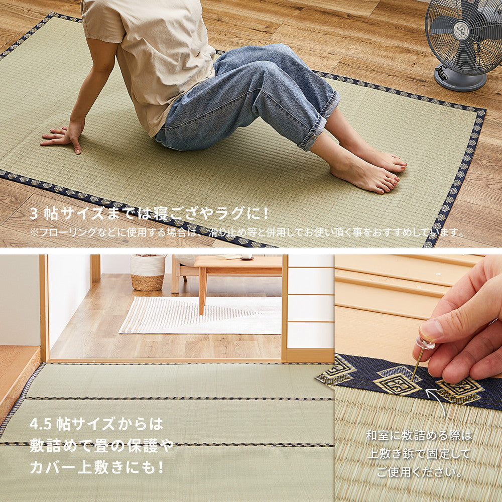 い草上敷き 谷川(たにがわ)本間サイズ