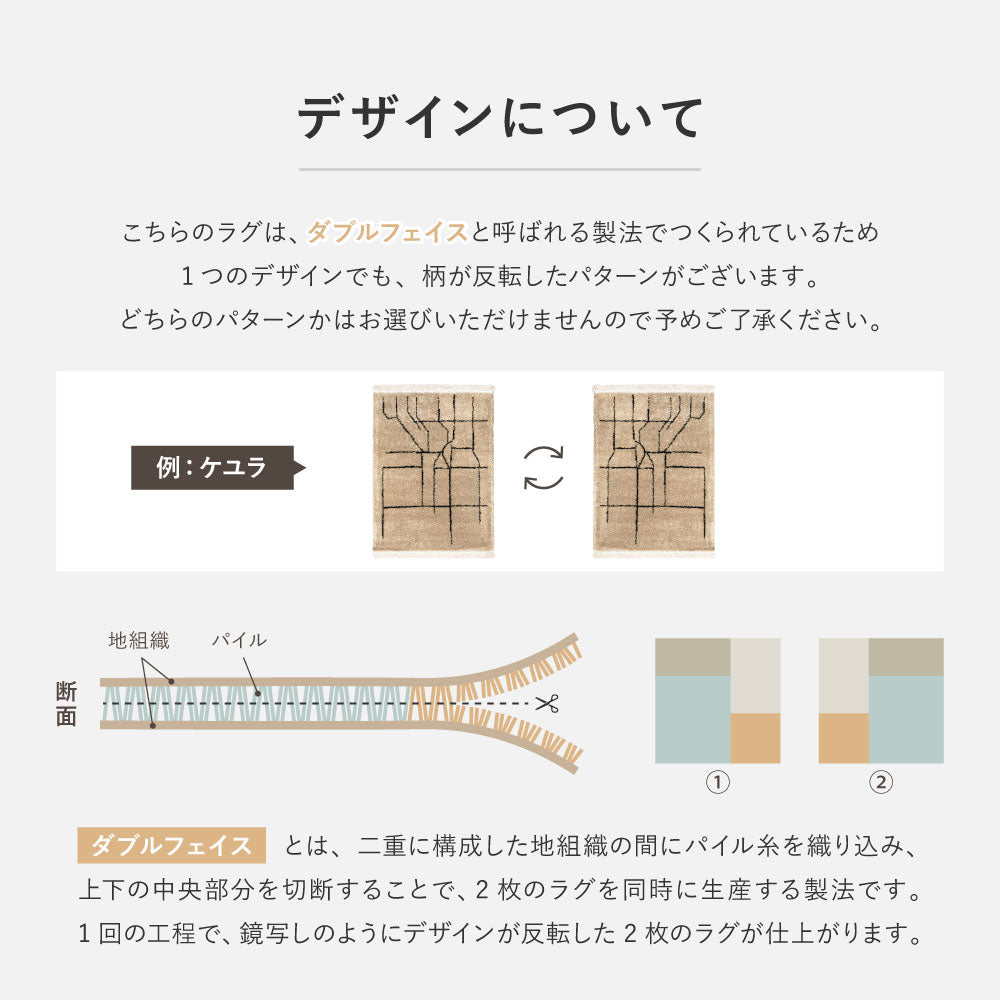 ふかふか長毛パイルのベルギー製ウィルトンカーペット