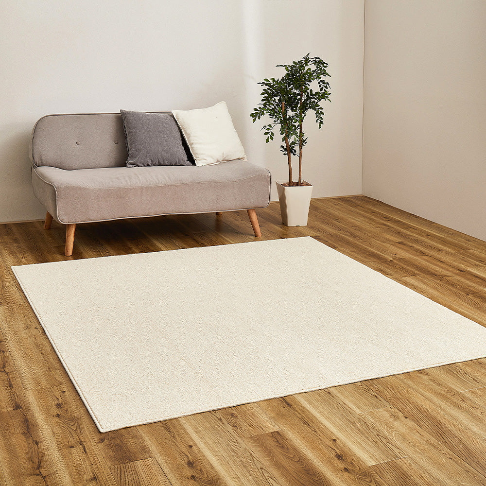 からだにも環境にもやさしいオーガニックコットン100%ラグ