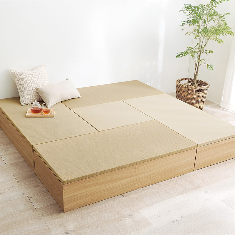 小上がり畳 畳付き収納スツール 幅120cm 高さ25cmロータイプ