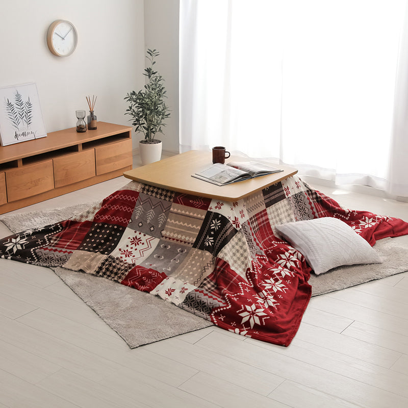 ノルディック柄のこたつ掛け布団 リーチェ