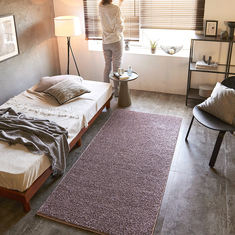 上品な光沢が高級感を演出するおしゃれな防炎&消臭ラグ ルネラグ