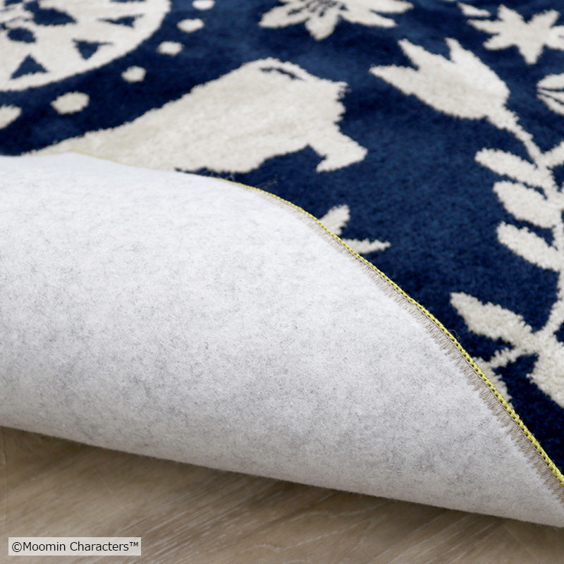 MOOMIN ムーミン / フォークラインラグ 130×185cm