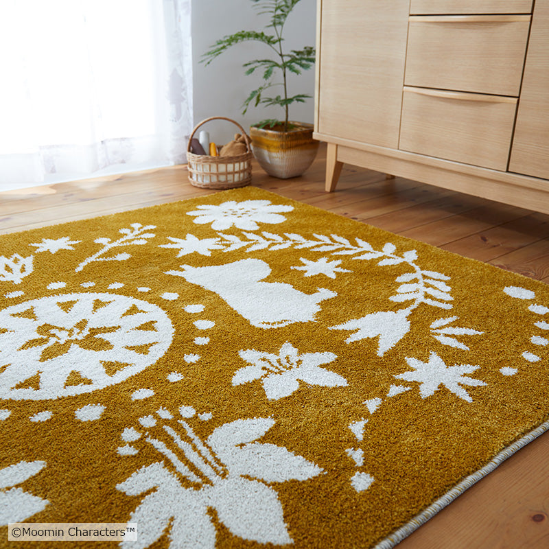 MOOMIN ムーミン / フォークラインラグ 130×185cm