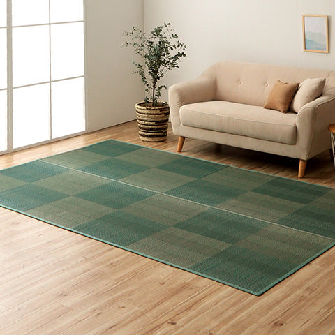 い草上敷き 和室の畳をカバーし汚れや傷を防止してくれるい草カーペット