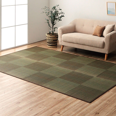 い草上敷き 和室の畳をカバーし汚れや傷を防止してくれるい草カーペット