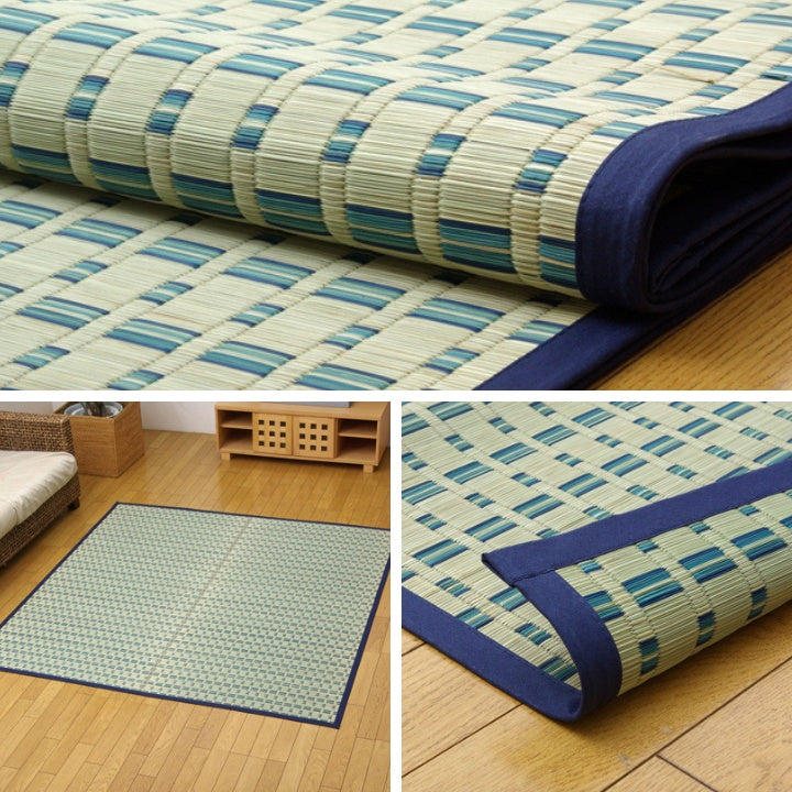 い草敷物の中でも高級品とされる「掛川織り」のカーペット 雲仙 江戸間サイズ