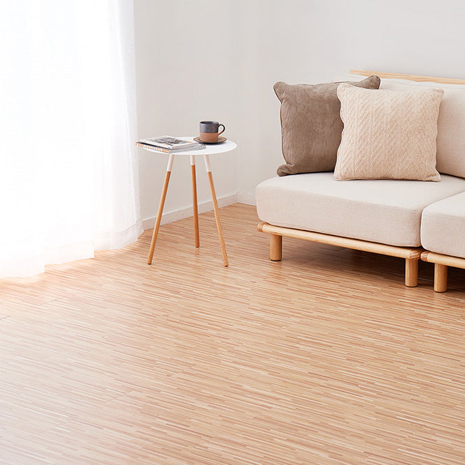 貼ってはがせるフロアタイル フィルムをはがして並べて貼るだけ 木目調 12枚組(1畳分)