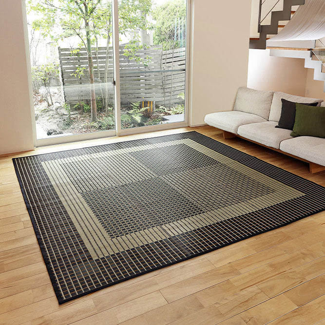 上質な国産い草のみを使用したい草ラグ 栄山 裏貼り