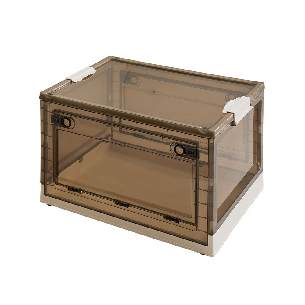 折りたためる3面オープン収納ボックス XLサイズ 66L