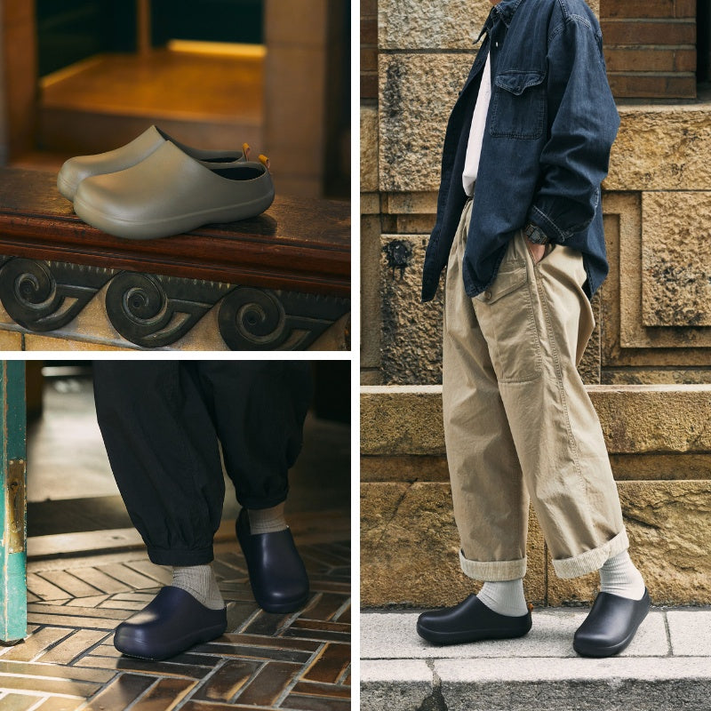 bi×sole バイソール シンプルなデザインで街にも溶け込む都会の「ツッカケ」サンダル