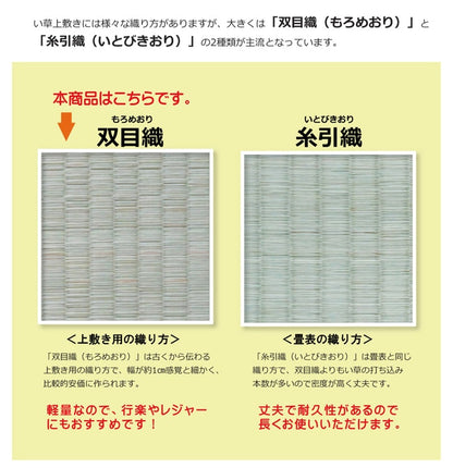い草上敷き 松 団地間サイズ
