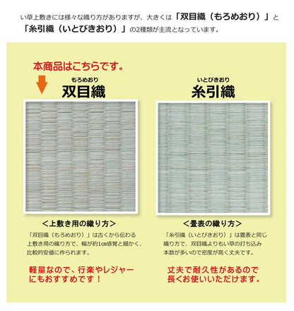 い草上敷き ほほえみ 本間サイズ