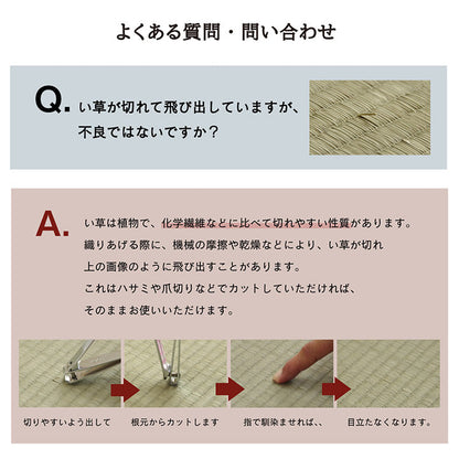 フローリングに置くだけ置き畳 美畳