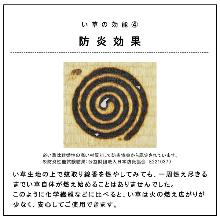 九州産い草の置き畳 フローリングに置くだけで懐かしい畳の香り 厚み約15mmの3層構造