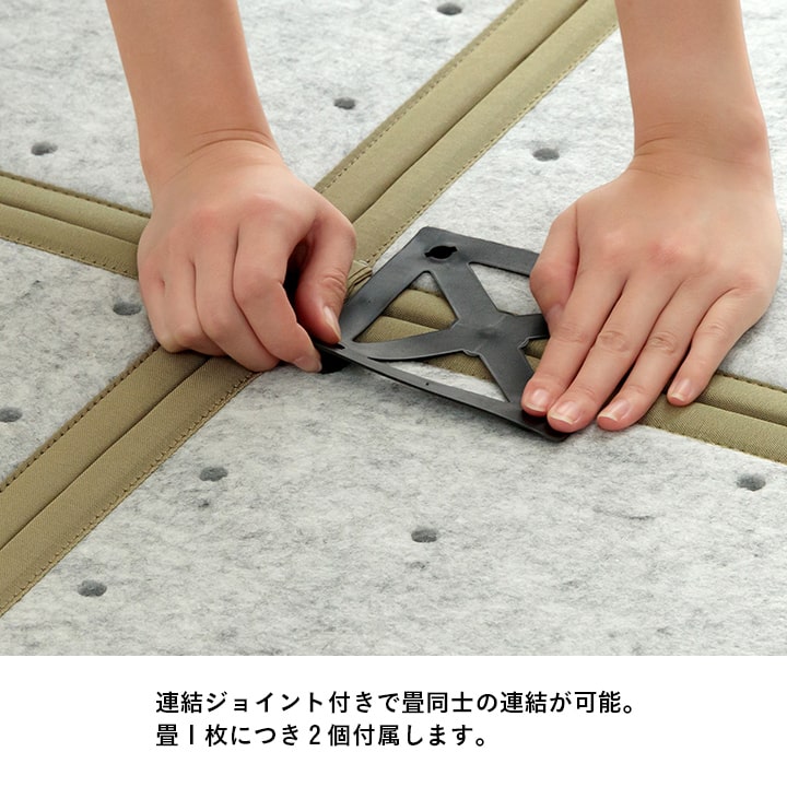 滅ダニシートを使用した置き畳 ダニ増殖抑制99％を実現する