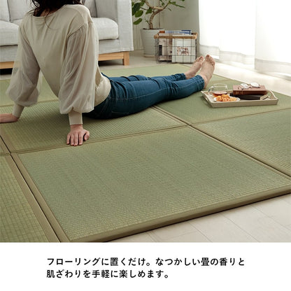 滅ダニシートを使用した置き畳 ダニ増殖抑制99％を実現する