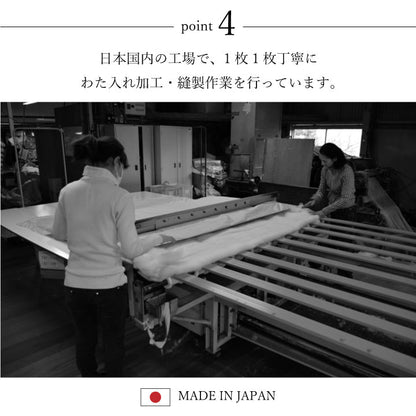 和モダン柄のこたつ掛け布団 万葉