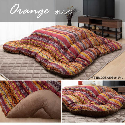 ボリュームたっぷりこたつ掛け布団 東レマッシュロン綿を使用 ハノール