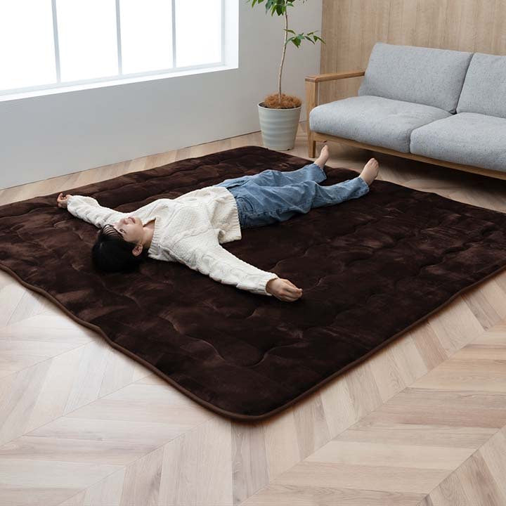 大きいサイズのラグ 超大判ラグ こたつ敷き布団 220×220cm～220×400cm