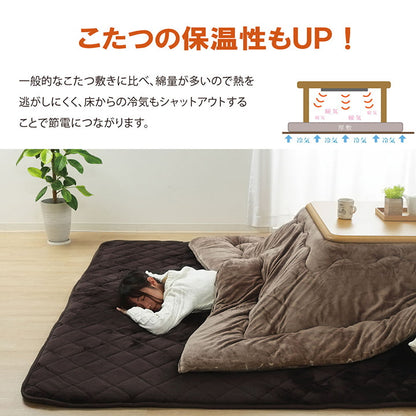大きいサイズのラグ 超大判ラグ こたつ敷き布団 220×220cm～220×400cm