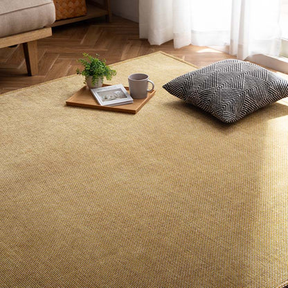 シェニール織で繊細な凹凸を表現したしなやかな手触りのラグ