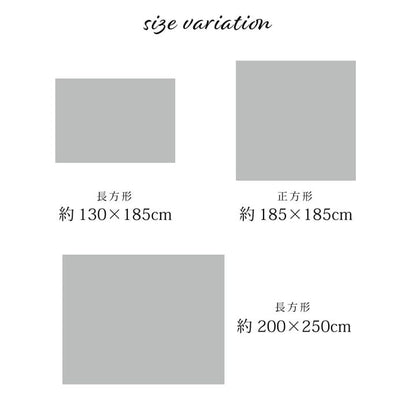 ペルシャ絨毯風ラグ シンフォニー 手織りのようなナチュラルな風合いのジャガード織り