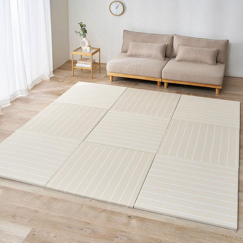 パステル調のい草風 置き畳 コトリナ 約82×82×2.5cm