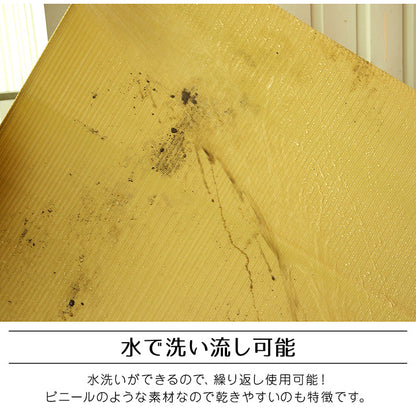 水洗いできて丈夫ない草風カーペット