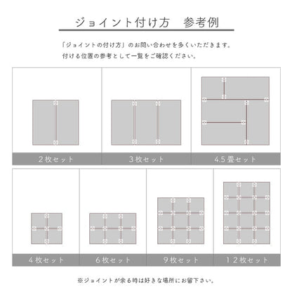 国産い草の置き畳 さっと置くだけで和の空間に 天竜