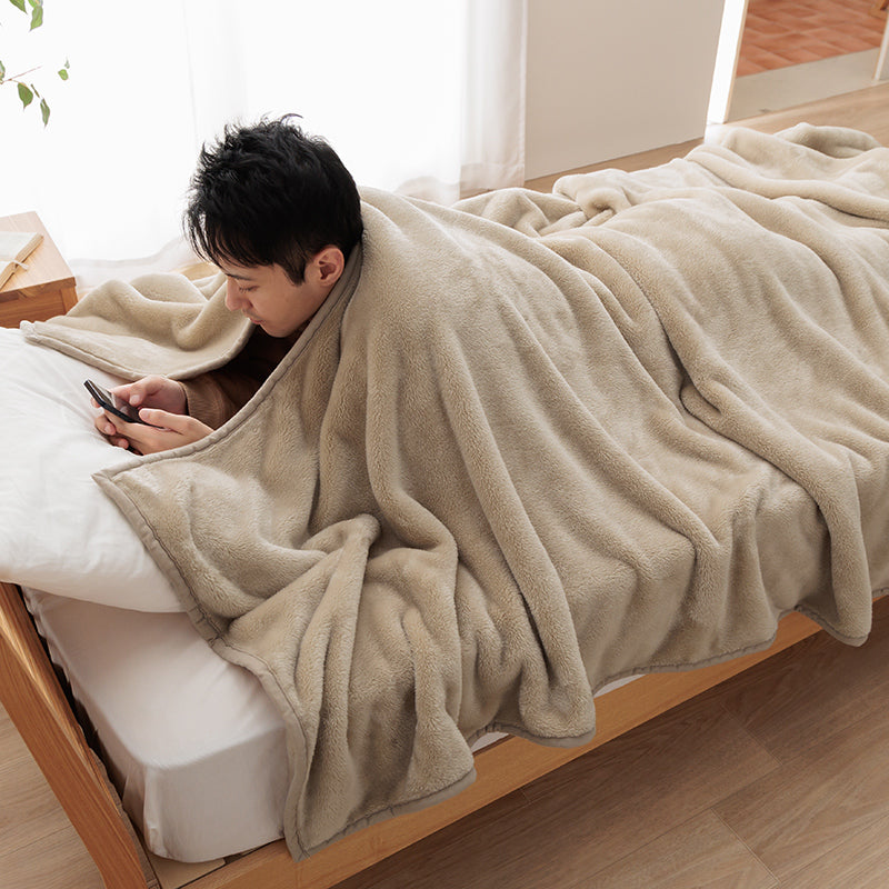 ロング毛布 頭まですっぽり包まれて眠りたい方向け