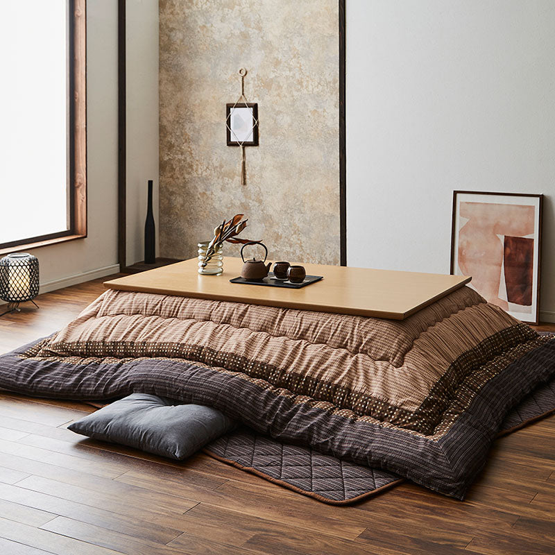 【掛敷セット】和モダンなこたつ布団掛敷セット ゆかり こたつ掛け布団と敷き布団2点セット