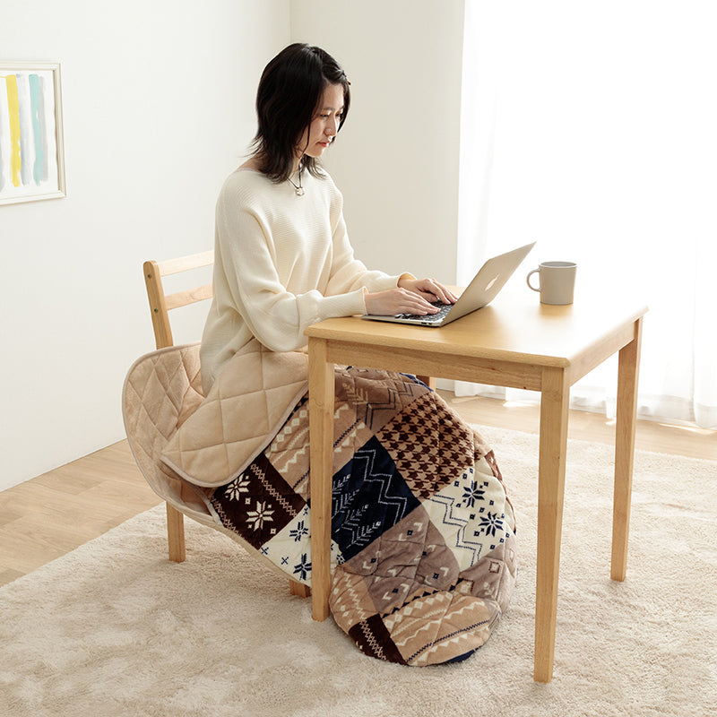 おひとり様用ポケットこたつ布団 リーチェ カルド 約90×120cm