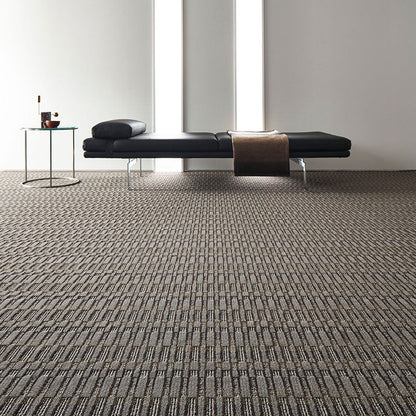 【サイズオーダー】リズミカルかつシンプルなパターンとモダンな色彩のカーペット