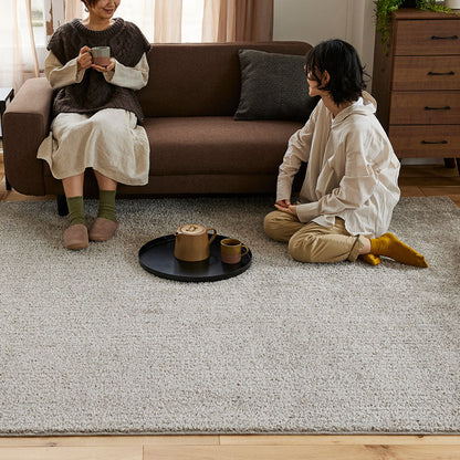 どんなお部屋にもコーディネートしやすい洗える無地のラグ Reflet - ルフレ