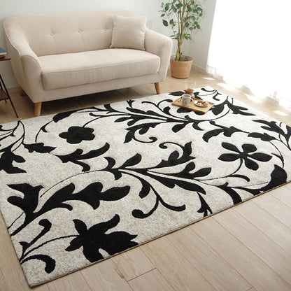 立体感のあるオシャレなラグ トルコ製ウィルトン織りカーペット ネム