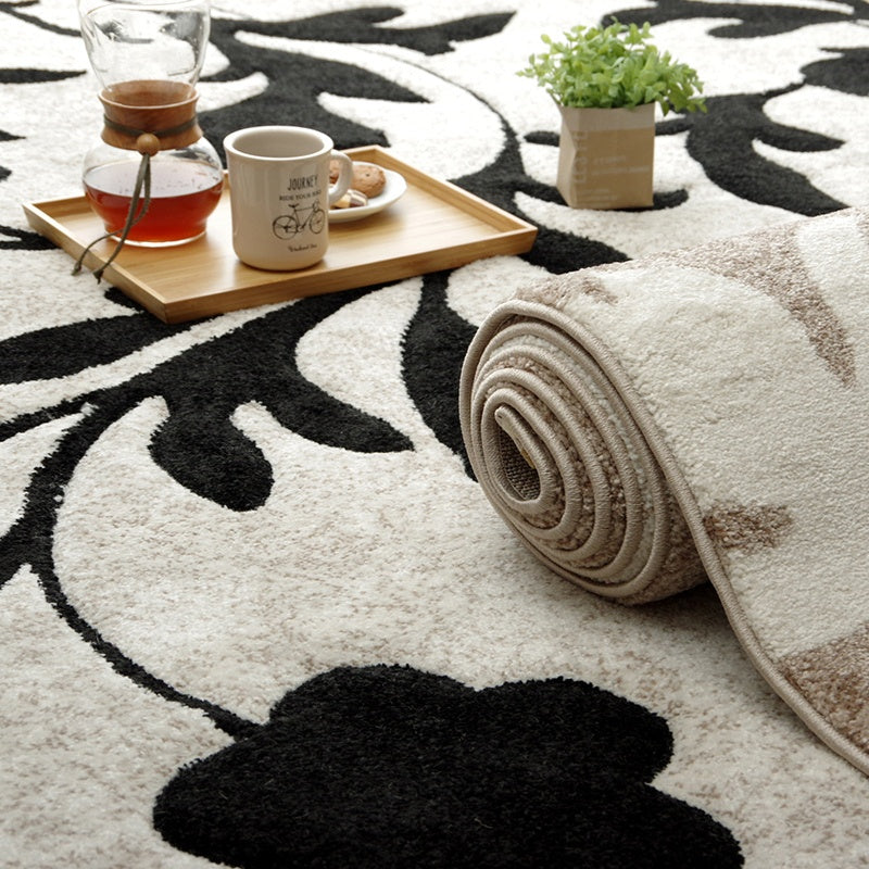 立体感のあるオシャレなラグ トルコ製ウィルトン織りカーペット ネム