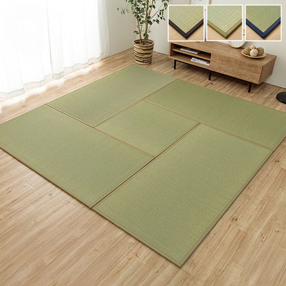 国産い草を使った置き畳 あぐら (82×164cm)×4枚+(82×82cm)