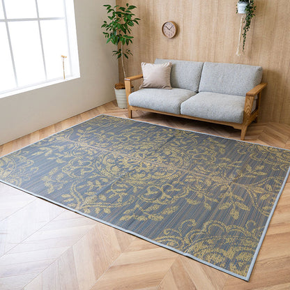 エレガントなテイストのい草ラグ エレナ