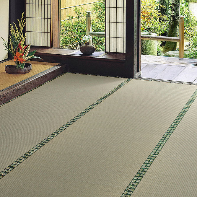 い草上敷き 雅（みやび）本間サイズ