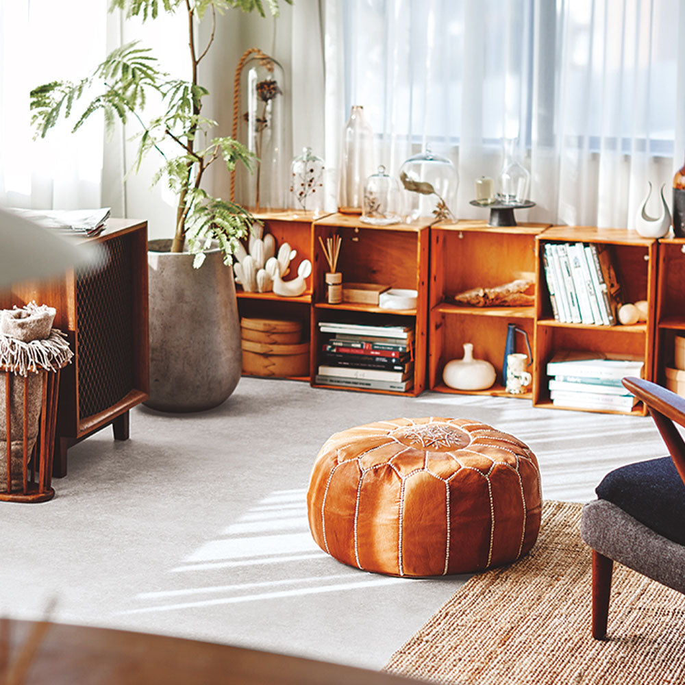 クッションフロアラグ 182cm幅の広々サイズ 床暖房対応で冬も暖かくペットが元気に走り回れる床へ