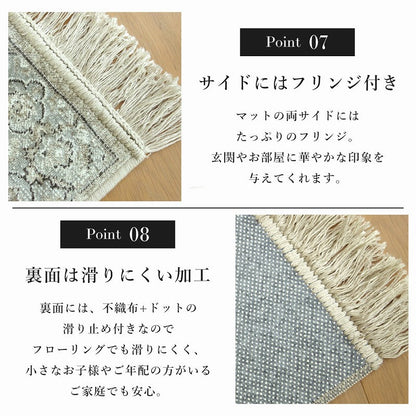 優れた耐久性と滑らかな手触りを兼ね備えベルギー製モケットマット ブルッセ