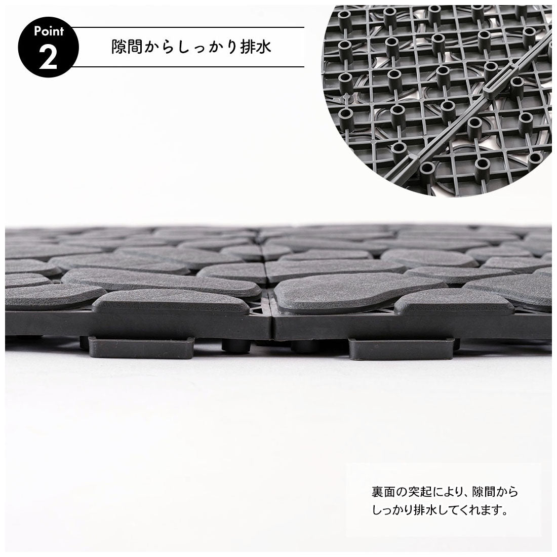 テラスやベランダの床をあっという間にDIYできるフロアパネル（1枚入り）