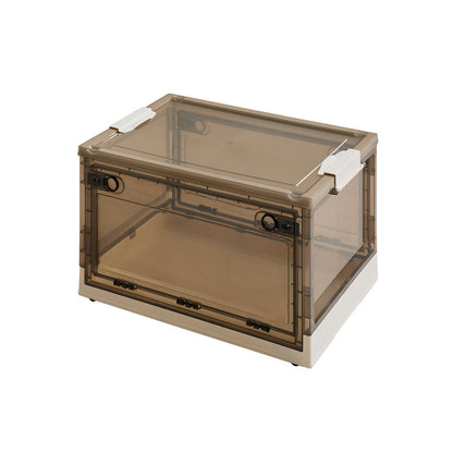 折りたためる3面オープン収納ボックス Lサイズ 42L