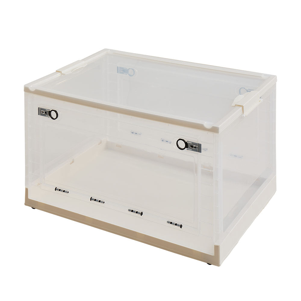 折りたためる3面オープン収納ボックス XXLサイズ 96L