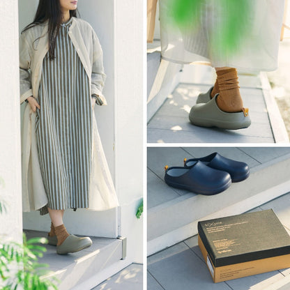 bi×sole バイソール シンプルなデザインで街にも溶け込む都会の「ツッカケ」サンダル